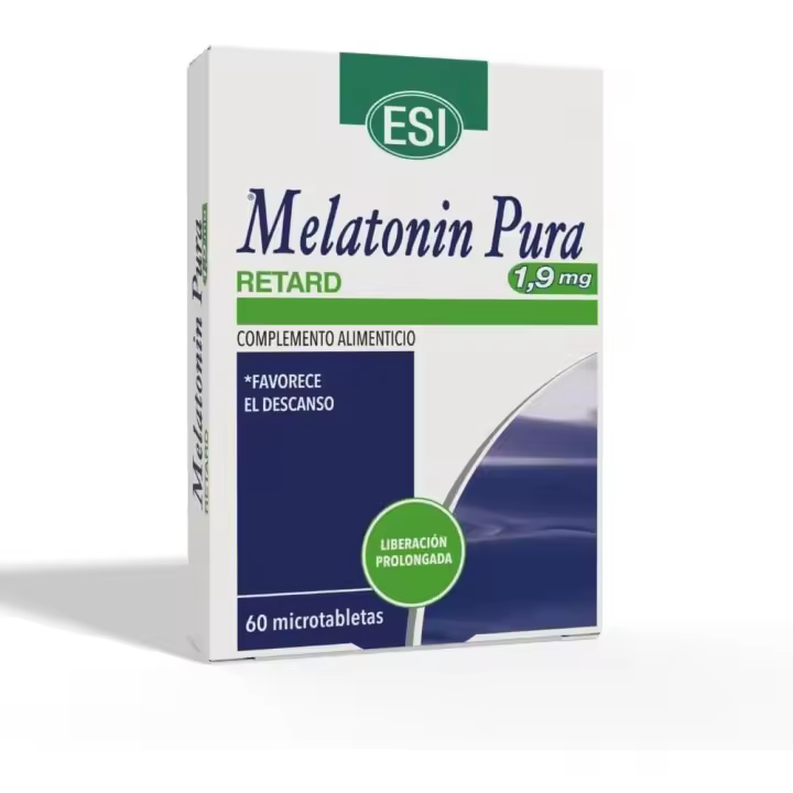 Melatonina retard 1,9 mg 60 microtabletas de esi - TREPAT DIET - 1