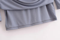 Vestido De Moda Con Cuello En V Profundo Estilo Europeo Y Americano Para Mujer Con Cinturón Y Pliegues Slim De Manga Larga Para Otoño - details 13