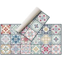 Vinyl Hydraulic Rug – Different Sizes – Kitchen, Living Room, Dining Room Bedroom – Non-Slip – Sponge Rubber and PVC Floor (80 x 40 cm, TOLEDO) - details 2
