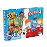 Juegos de Mesa Coloca 4 + ¿Cuál es Cuál? - FALOMIR JUEGOS (Recomendable a partir de 6 años) - details 0