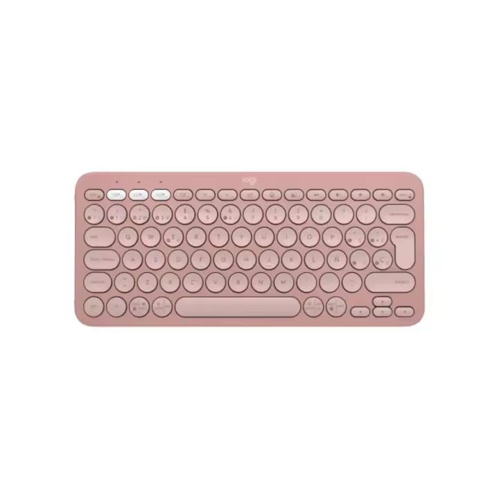 Teclado logitech pebble keys 2 k380s inalambrico rosa -  Recíbelo en 2-3 días laborables - 1