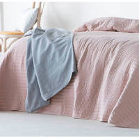 FUNDECO Edredón Colcha Bouti LINETTE Rosa para cama de 90 cm - details 1