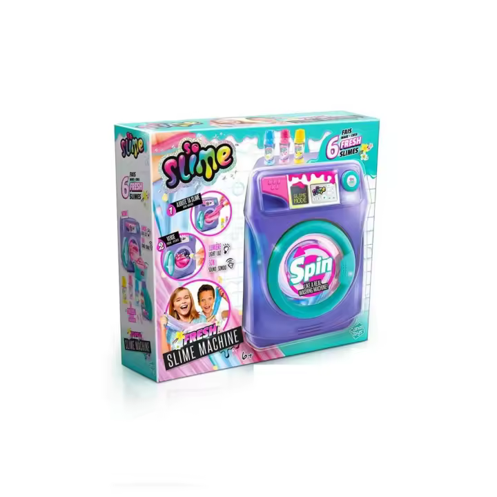 Lavadora de Slime Con Aroma.¡tu slime sale de la máquina con un olor agradable para divertirte aún más. 26x12.5x25 cm (Canal Toys SSC244) - 1