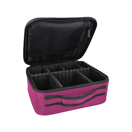 MALETÍN UTILES FUCSIA 25X10X22 (marca: Eurostil) - 1