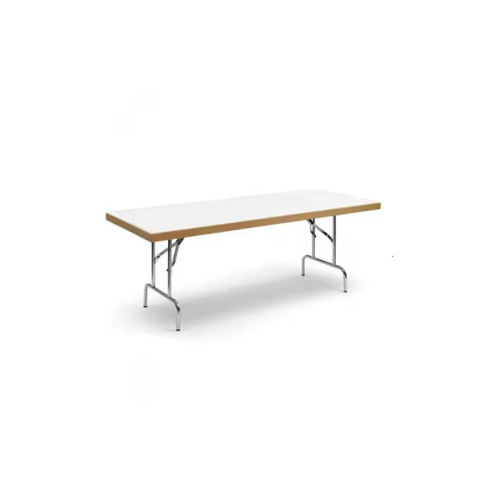 MESA PLEGABLE MODELO 131: VERSATILIDAD Y DURABILIDAD EN 200x80cm - 1