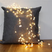 Luces De Estrella LED 10m Para Navidad Y Bodas Decoración De Hogar Y Jardín Cadenas De Luces De Navidad Inalámbricas Con Enchufe - details 0