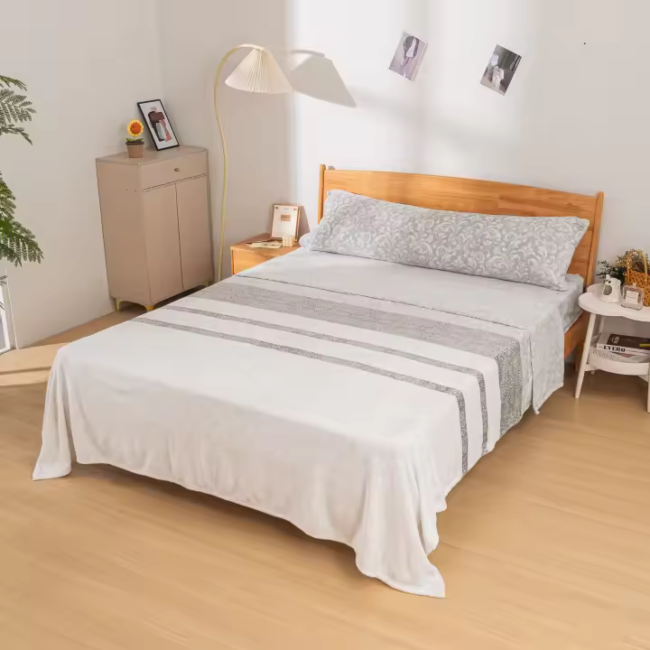 HOME TEXLOVA®  Juego de Sábanas  Sedalina de 3 Piezas ,mas de 8 dibujos ,para cama 90cm 135cm 150cm - 1
