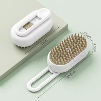 Cepillo De Baño Para Perros Y Gatos Con Spray Anti-Deslizamiento Cepillo De Pelaje Para Mascotas Eliminador De Pelo Plástico - details 9