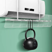 Deflector De Viento Para Aire Acondicionado Universal Retráctil 90x27cm Dispositivo De Parabrisas Anti Directo Instalación Fácil Para Hogar Y Dormitorio - details 3