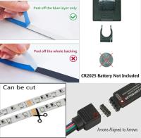 Tiras LED RGB 10M USB Para Decoración De Habitaciones Y TV Cadena De Luces LED Para Juego De Niños Y Decoración De Pared Marca LeiiGeeGo - details 6