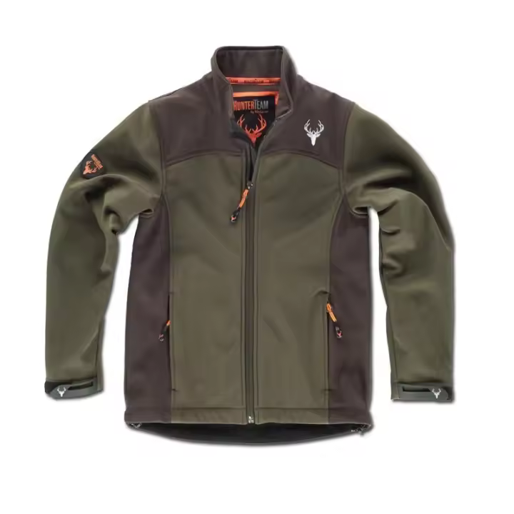 Cazadora Workshell Infantil Impermeable y Transpirable para Caza y Pesca - 1