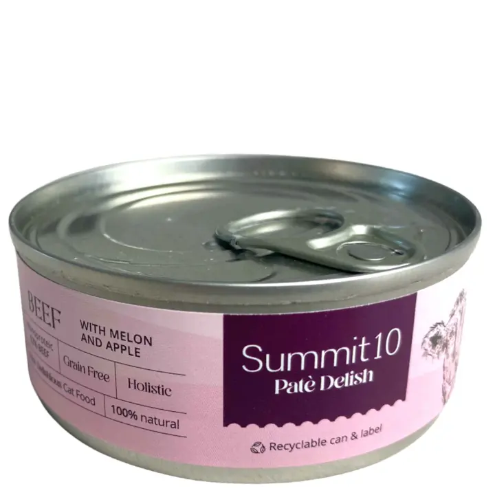 Paté para Gatos de Buey Monoproteico Grain Free con Melón y Manzana 85 gr - 1