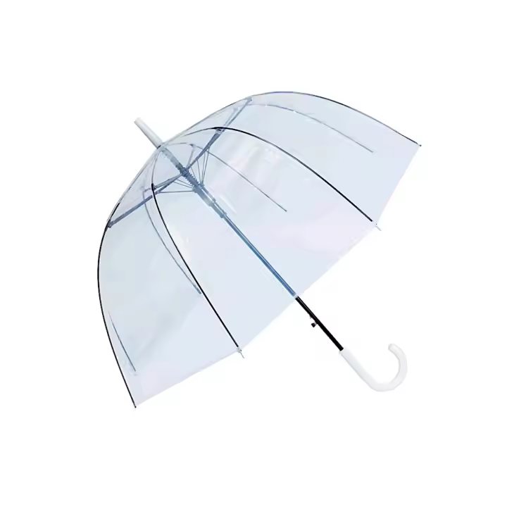 Paraguas Transparente de Copa automático para Días Especiales de lluvia 1/2 Unidades - 1