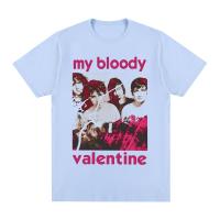 My Bloody Valentine Vintage T-shirt De Algodón Para Hombres Y Mujeres Camiseta De Shoegaze Casual Estampado Lento Dive - details 3