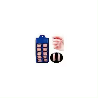300 puntas de uñas postizas naturales en Tipbox Puntas de uñas postizas de bailarina Regalo de uñas - 1