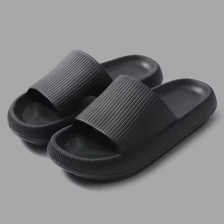 Nuevos Pantuflas De Baño Plataforma Para Mujer Y Hombre Suaves Suela EVA Sandalias De Interior Flip Flop Pantuflas De Casa - 1