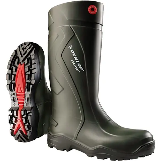 Dunlop Bota Alta Purofort S5 C762933 Talla 41 VDE Resistente Impermeable Seguridad - 1