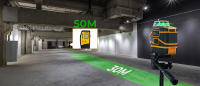 CIGMAN CM-801 Nivel Láser Autonivelante 3x360°, Línea Cruz Verde 3D, IP54, con Baterías Recargables Dobles, Control Remoto y Soporte Magnético en Forma de L, Modo Autonivelante y Manual, Alta Visibilidad - details 3