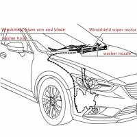 Conductos De Lavado Para Parabrisas De Coche 2M+18 Piezas Conectores Bomba De Lavadora Boquilla Herramientas De Limpieza Y Mantenimiento De Coche - details 4