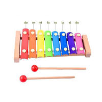 Xilofón Educativo De 8 Escalas Para Niños Instrumento De Percusión Profesional De Madera Para Principiantes Y Bandas Regalo De Cumpleaños - details 4