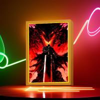 Marco De Fotos Anime Luz De Pintura Berserk Behelit Griffith Figuras De Acción Lámpara Lunar LED Luz Nocturna Para Decoración De Dormitorio Regalos De Cumpleaños - details 3