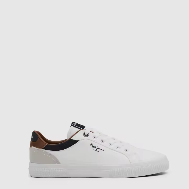 Pepe Jeans Zapatillas Kenton Court Blancas PMS30839-800 , para Hombre - 1