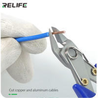 RELIFE RL-0001 Aretes Diagonales De Alta Dureza Y Precisión Para Corte De Alambre Electrónico Y Reparación De Teléfonos Móviles Corta Cables - details 3