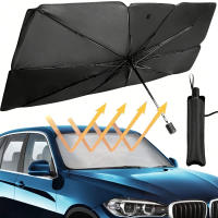 Parasol Portátil para Coche UV-Resistant Protector de Parasol Plegable para SUVs y Vehículos Todo Terreno, Duradero y Versátil - details 4