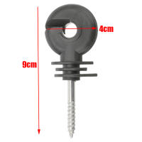50Pcs Aisladores De Valla Eléctrica Duraderos Postes De Tornillo Multiusos Accesorios Para Jardín Aislador De Post Para Valla Eléctrica - details 4
