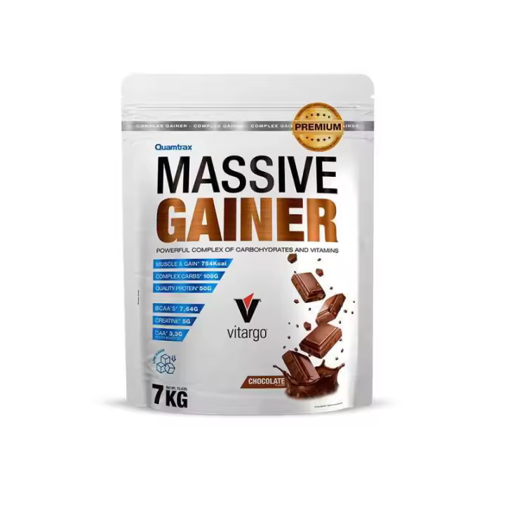 Quamtrax Massive Gainer Premium 7 Kg Vainilla - 1