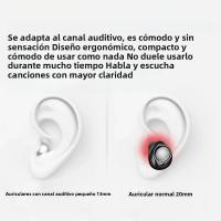 Auriculares Inalámbricos TWS Bluetooth 5.2 Mini Invisible Con Cancelación De Ruido Deportivos Control Táctil NFC Para Juegos - details 8