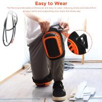 Almohadillas De Rodilla De Gel Para Trabajo Y Jardinería – Protección Profesional Con Espuma EVA Y Gel Para Construcción Y Cemento - details 20