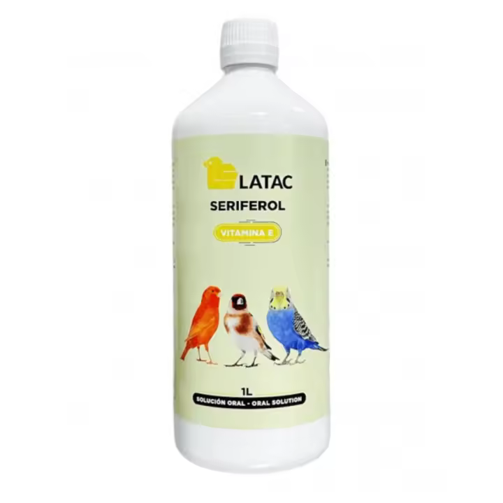 Seriferol 1 litro de Latac (vitamina E muy beneficioso durante la cria) - 1