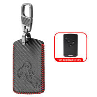 Nueva Funda Para Llave De Coche Compatible Con Renault Koleos Talisman Espace Kadjar Captur Zoe Megane Sandero Stepway Clio 5 Arkana Accesorio De Cuero - details 3
