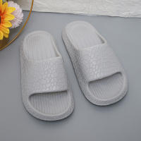 Eva Mujer Pantuflas De Casa Con Suela Suave Y Antideslizante Para Interior Y Baño Comodidad Verano 2024 Sandalias De Plataforma Flat EVA Color Verde/Gris/Cafe - details 1