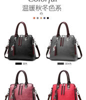 Bolso De Hombro De Cuero PU De Moda Con Decoración De Borla Para Mujeres Bolso De Trabajo Doble Asa Para Oficina Y Negocios - details 6
