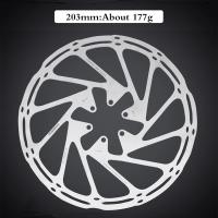 Rotor De Freno De Bicicleta Centerlock 160MM 180MM 203MM Disco De Freno Duradero Para Ciclismo Montaña Y Carretera Parte Hidráulica De MTB - details 30