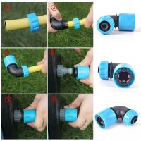 Adaptador De Conexión Rápida Para Jardín 1/2 Pulgada Elbó De Agua ABS Tubo De Agua Suave Joint Fauchet Adaptador De Riego De Jardín - details 14