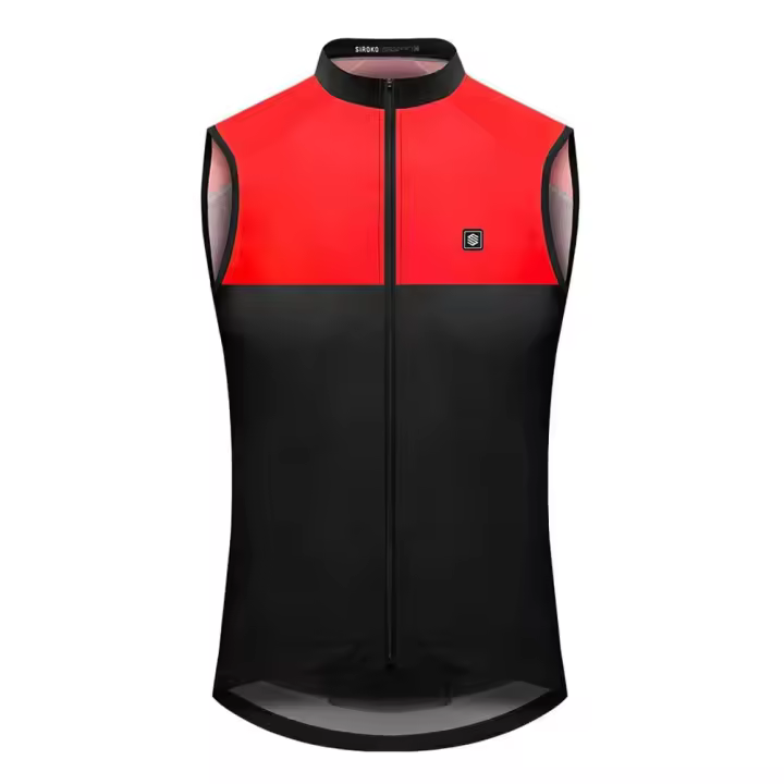 Siroko Chaleco V1 Richmond Rojo,Negro - 1