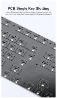 Teclado De Juego Ajazz AK35I V3 MAX Tri-Modo Cableado Bluetooth Inalámbrico 104 Teclas Intercambiables Gasket Hot Swap Multicolor Para Desktop Laptop Tablet - details 11