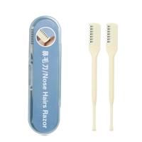 Recortador De Pelo Nasal Portátil Para Hombres Y Mujeres 360 Grados Giratorio Acero Inoxidable ABS Manual Para El Cuidado Personal - details 4