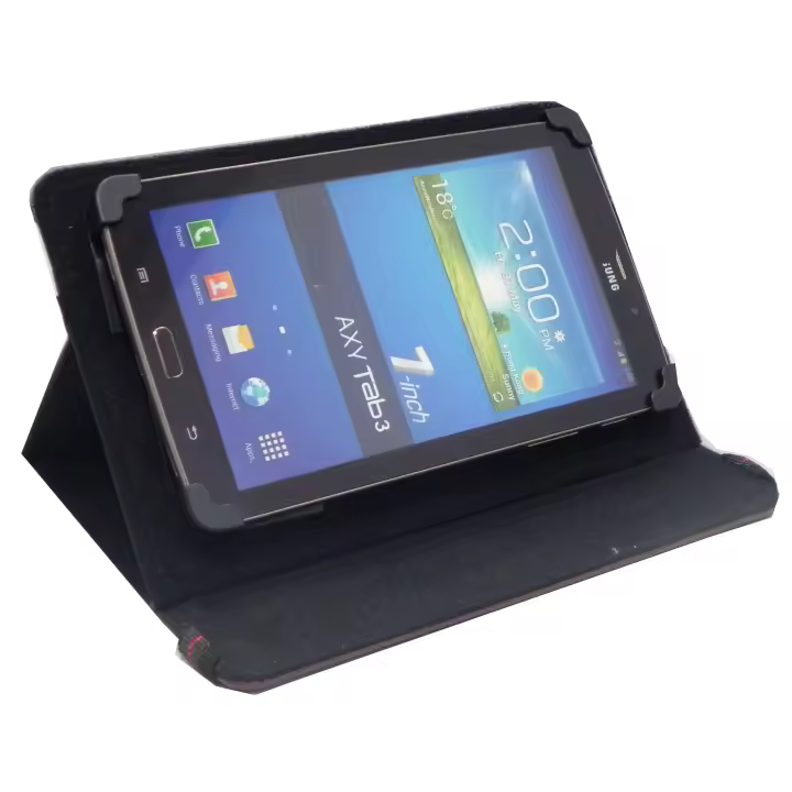 Funda Universal para 8-9 Pulgadas Tablet y ebook  con Soporte（Viene con 4 tiras de velcro móviles）, Carcasa Protectora con Soporte para Pantalla Táctil de 8-9" ,tamaño máximo： Longitud: 23.5CM. Ancho: 15 CM - 1