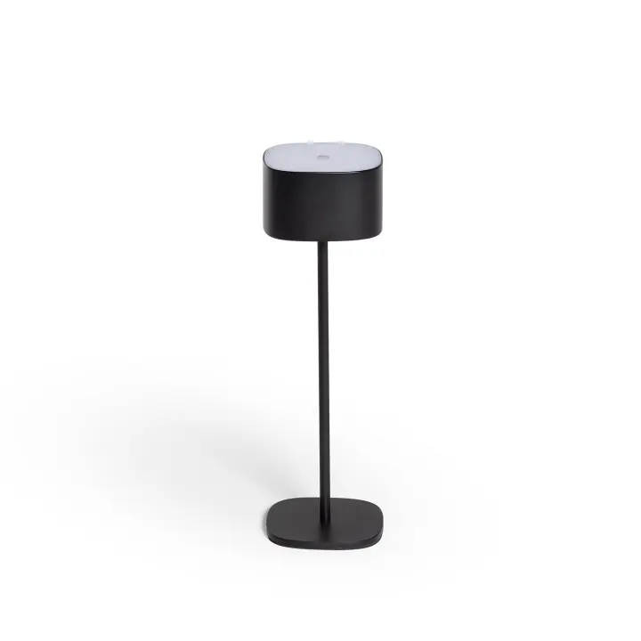 Ledkia Lámpara de Mesa LED Portátil Exterior con Batería USB Recargable Mounka Square Blanco - 1