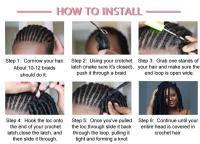 Extensiones De Cabello Crochet Afro Spring Twist Pre-Separadas Marley Para Mujeres Synthetic Braids Cabello Tejido De Afro Twist - details 16