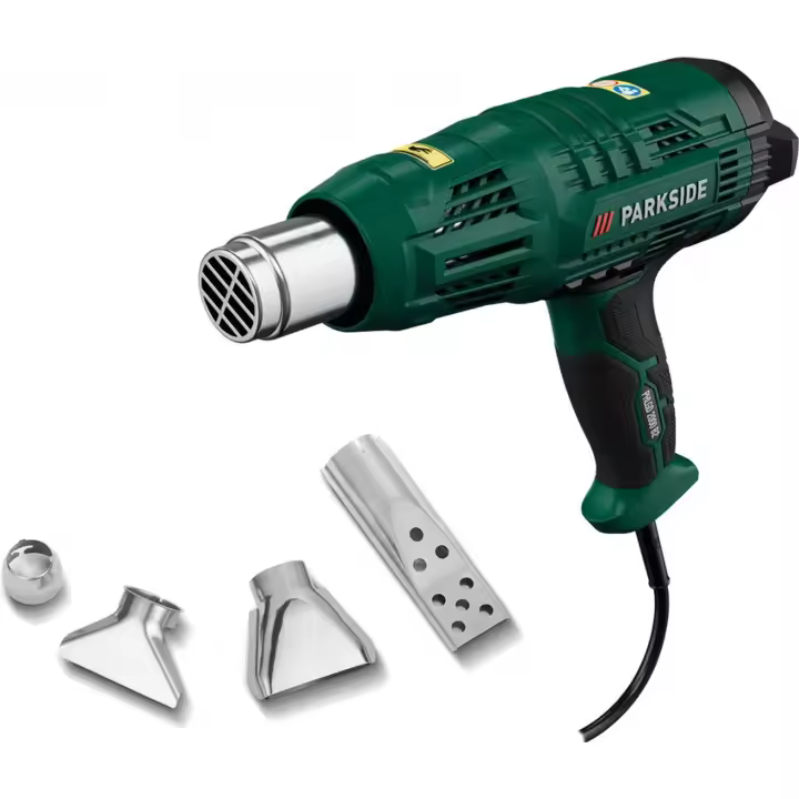 PARKSIDE PHLGD 2000 B2 – Pistola de Aire Caliente Profesional 2000W con Pantalla LCD - 1