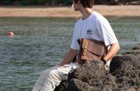 Bandolera de Cuero Genuino IULIUS – Unisex, resistente y elegante para uso diario - details 1