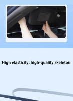 Cubierta De Parabrisas Antirreflectante Para Coche Protector Solar Plegable Con Visera Accesorios De Estilo Y Protección UV - details 5