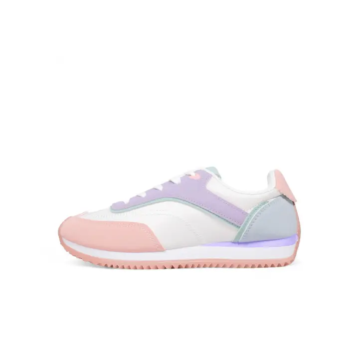 HLUNA - Zapatillas Sneakers mujer en color Azul y Rosa Morado con cordoneras blancas - ligeras y cómodas - lhd-108 - 1