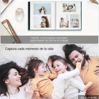 Álbum De Fotos Grande Autoadhesivo 20 Hojas/40 Páginas Para Librería DIY Álbum Para Bebé Familia Aniversario Boda Almacenamiento De Fotos - details 2
