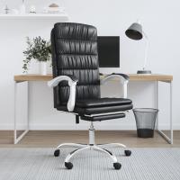 vidaXL Silla de oficina reclinable cuero sintético en color Rosa/Negro | cómodas modernas ergonómicas para comedor cocina salón hogar - details 1